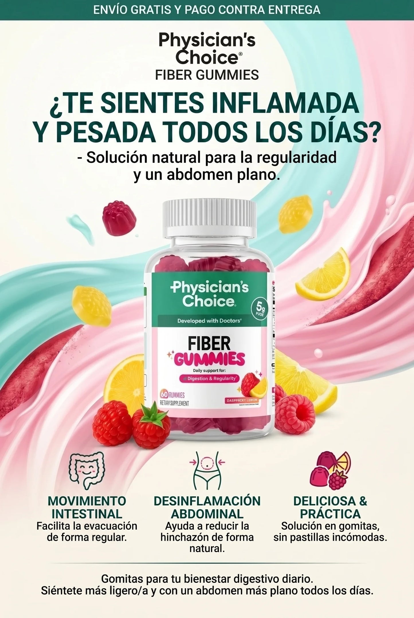 FIBER GUMMIES 60 Gomitas