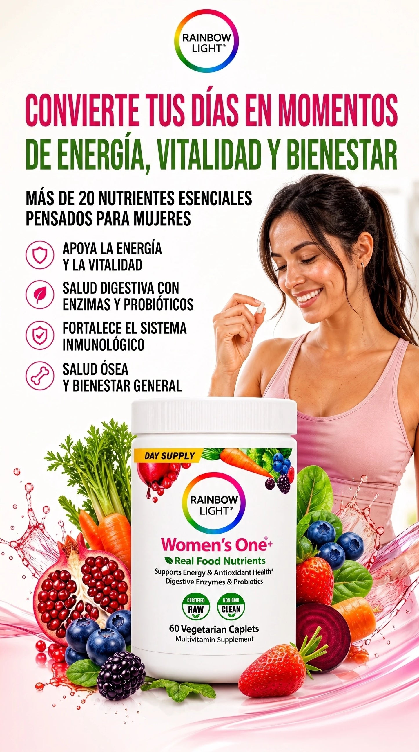 RAINBOW LIGTH WOMEN-60 Capsulas