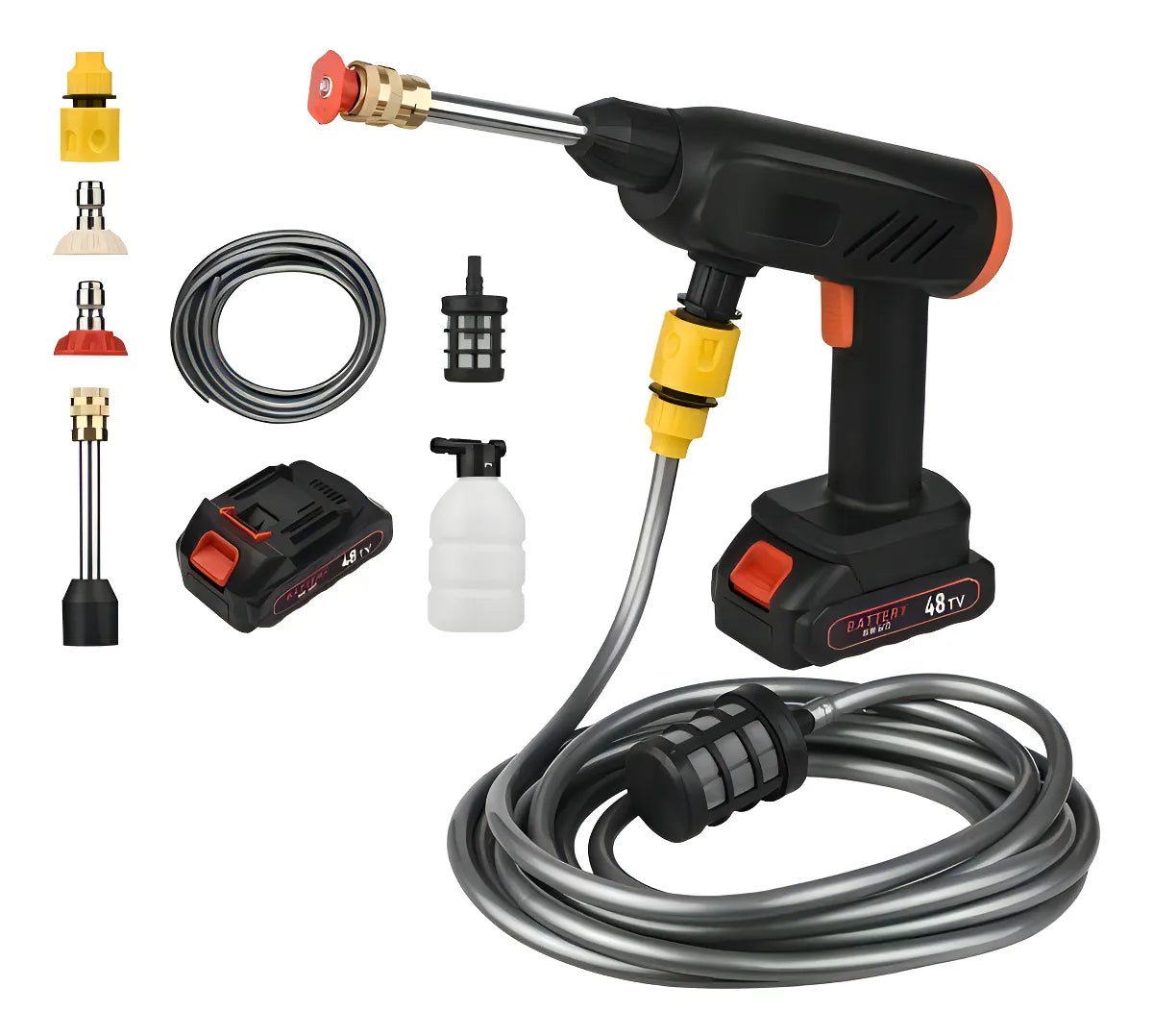 Hidrolavadora 2 baterias Portátil