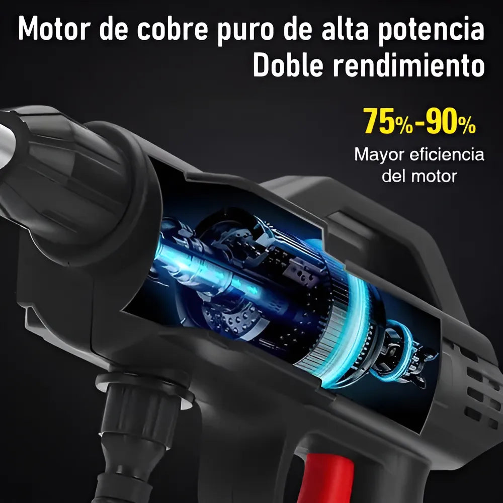 Hidrolavadora 2 baterias Portátil