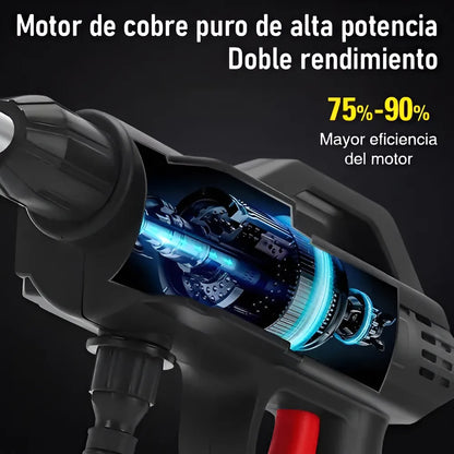 Hidrolavadora 2 baterias Portátil