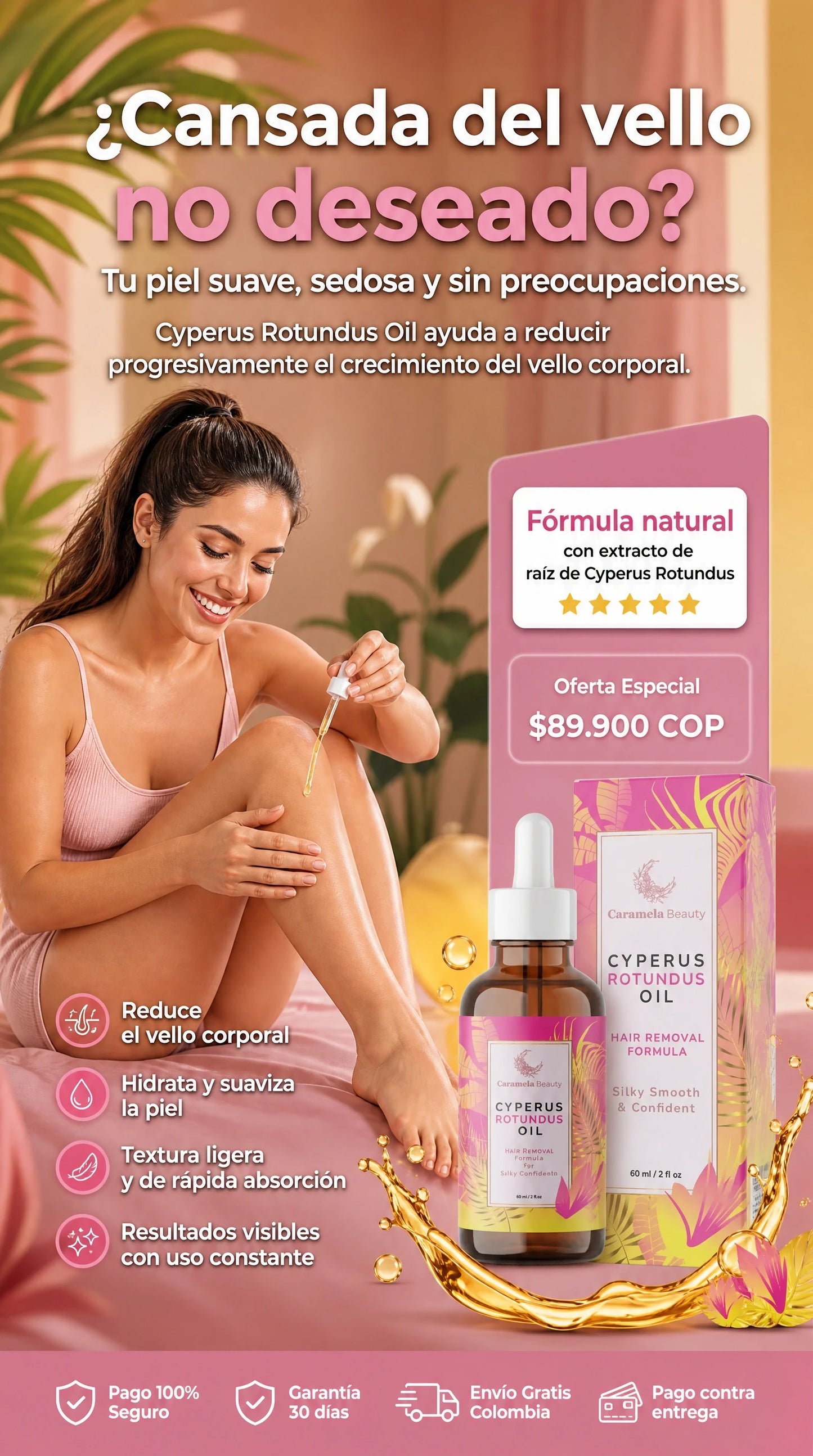 CYPERUS ROTUNDUS OIL 60ml Gotero Blanco
